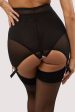 Tattoo Print Black Girdle Hot on Sale