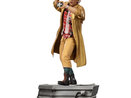 Iron Studios - Back To The Future II - Doc Brown Art Scale Statue 1 10 Hot on Sale