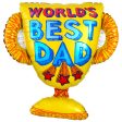 27 inch BEST DAD TROPHY on Sale