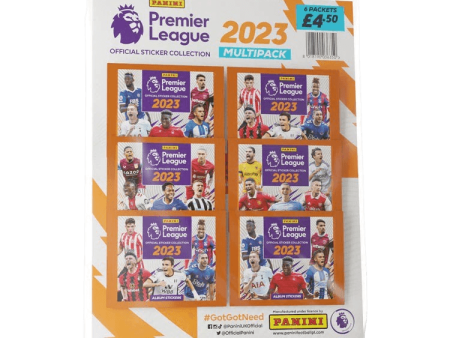 Panini Premier League Official Sticker Collection 2023 - Multipack Cheap