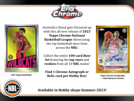 Topps - 2022 23 Chrome National Basketball League (NBL) - Hobby Box Supply