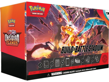 Pokemon TCG - Scarlet & Violet - Obsidian Flames - Build & Battle Stadium Hot on Sale