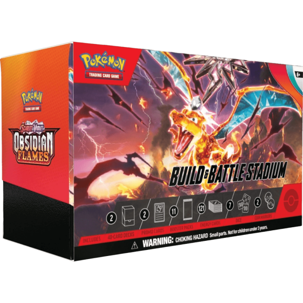 Pokemon TCG - Scarlet & Violet - Obsidian Flames - Build & Battle Stadium Hot on Sale