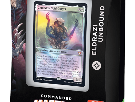 Magic: The Gathering - Commander Masters Commander Deck - Eldrazi Unbound Online Hot Sale