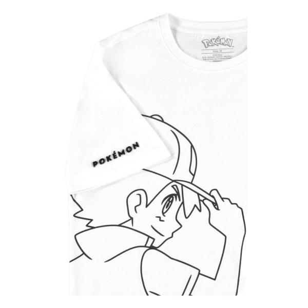 Difuzed - Pokemon - Ash Short Sleeved T-Shirt Online Hot Sale