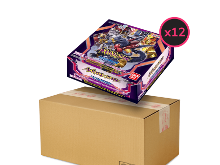 Digimon Card Game - Across Time (BT12) - Display Case (12x Booster Boxes) Supply