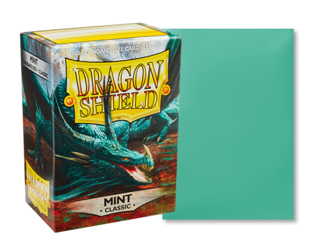 Dragon Shield - Classic Sleeves - Standard Size - 100pk - Mint For Sale