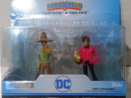 Funko Hero World: DC - 2PK- Scarecrow - Two-Face Sale