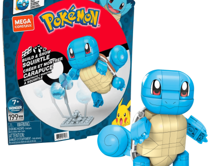 Mega - Pokemon - Construx Build & Show Squirtle Cheap