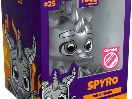 Youtooz - Spyro The Dragon - Spyro Chrome Vinyl Figure #25 For Discount