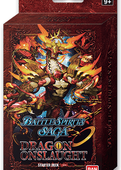 Bandai - Battle Spirits Saga Card Game - Dragon Onslaught Starter Deck (SD01) Online now