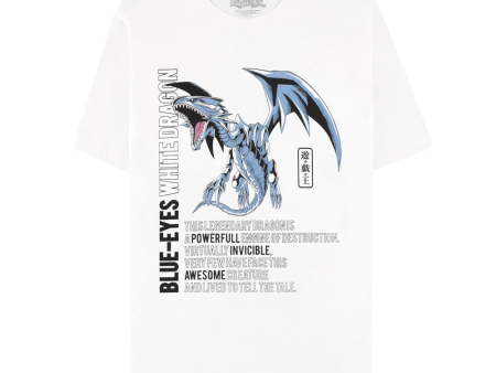 Difuzed - Yu-Gi-Oh! - Blue-Eyes White Dragon Short Sleeved T-Shirt Fashion