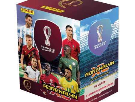 FIFA World Cup 2022 Football (Soccer) Adrenalyn XL Trading Cards - Mega Box Online now