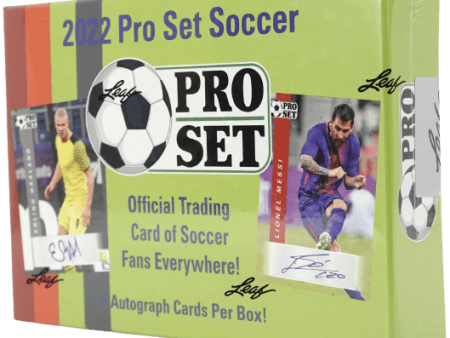 Leaf Trading Cards - 2022 Leaf Pro Set Football (Soccer) - Hobby Box Online