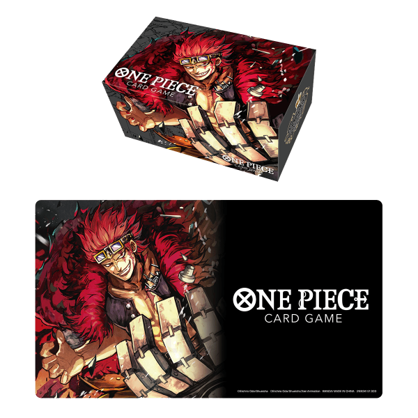 One Piece TCG - Playmat and Storage Box Set - Eustass  Captain  Kid For Sale