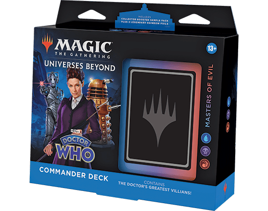 Magic: The Gathering - Universes Beyond: Doctor Who - Commander Decks on Sale