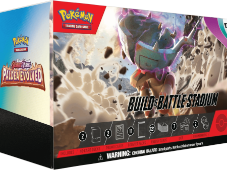 Pokemon TCG - Scarlet & Violet - Paldea Evolved Build & Battle Stadium Fashion