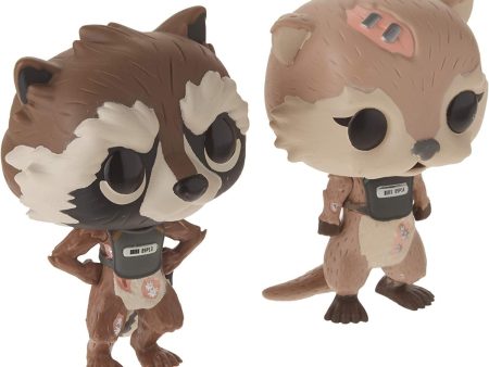 Funko 23212 - Rocket and Lylla - Guardians of the Galaxy Bobble Head Supply