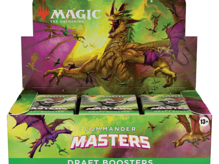 Magic: The Gathering - Commander Masters - Draft Booster Box (24 Packs) Fashion