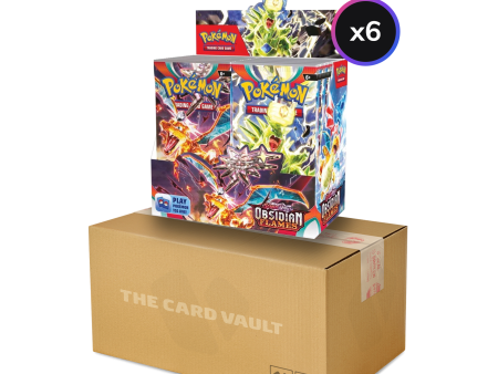 Pokemon TCG - Scarlet & Violet - Obsidian Flames - Display Case (6x Booster Boxes) Cheap