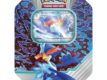 Pokemon TCG - Scarlet & Violet - Paldea Partners Tin - Quaquaval Sale