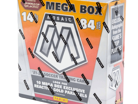 Panini - Mosaic Road to FIFA World Cup 2022 Football (Soccer) - Mega Box (6 Packs) Hot on Sale