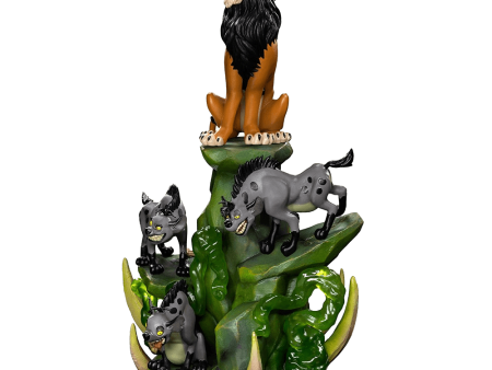 Iron Studios - Lion King - Scar - Deluxe Art Scale Statue 1 10 For Cheap