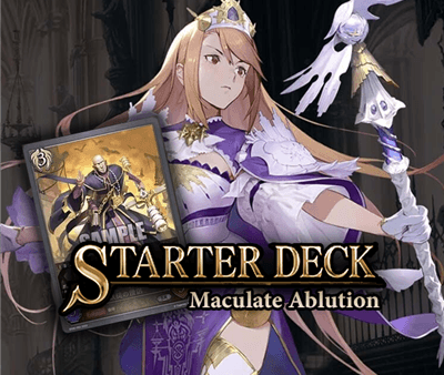 Shadowverse: Evolve - Maculate Ablution - Starter Deck #6 Online Sale