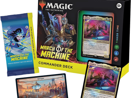 Magic: The Gathering - March Of The Machine - Commander Deck - Tinker time Online Hot Sale