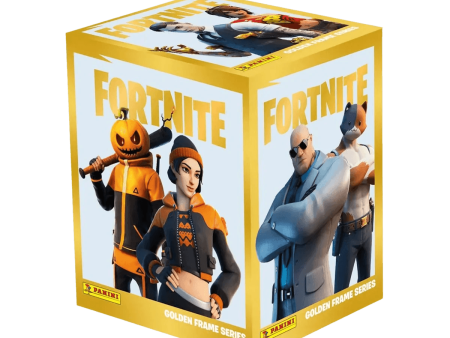 Fortnite Gold Frame Series Sticker Collection - Booster Box (36 Packets) For Sale