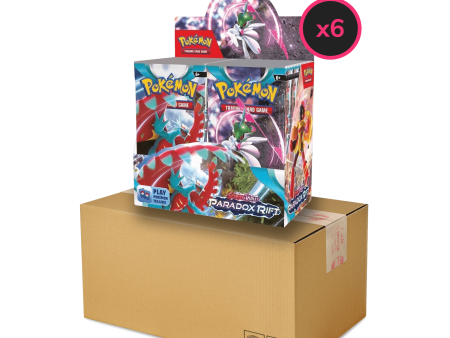 Pokemon TCG - Scarlet & Violet - Paradox Rift - Display Case (6x Booster Boxes) Supply