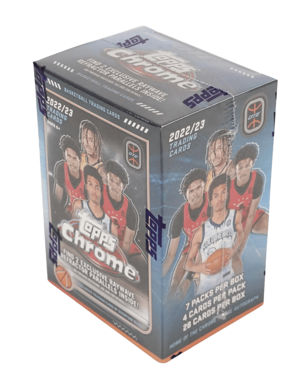 Topps - 2022 23 Chrome Overtime Elite Basketball (NBA) - Blaster Box on Sale