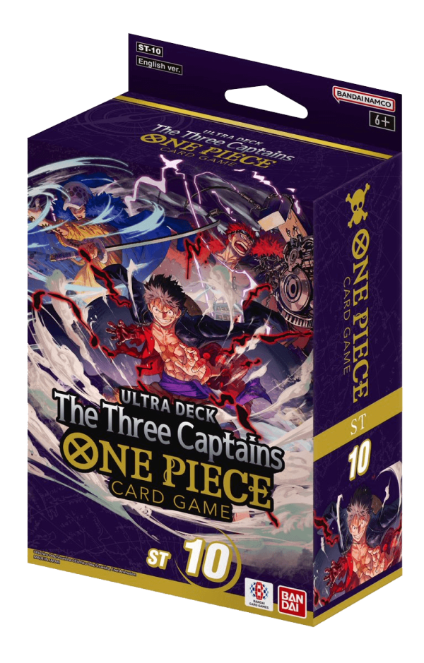 One Piece TCG - Ultra Deck - The Three Captains (ST-10) Supply