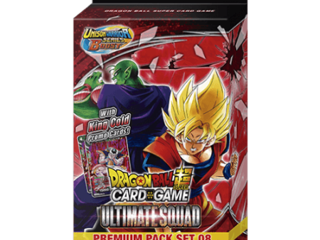 Dragon Ball Super CG -Masters - Zenkai Premium Pack Set 08 (PP08) on Sale