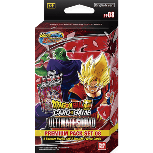 Dragon Ball Super CG -Masters - Zenkai Premium Pack Set 08 (PP08) on Sale