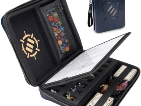 Enhance - Tabletop - RPG Organizer Case Collector s Edition - Blue Sale