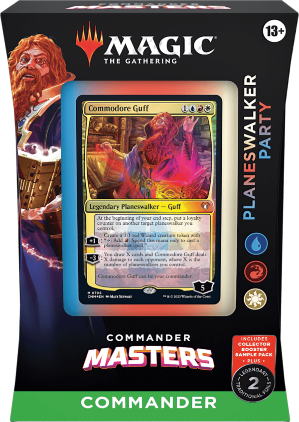 Magic: The Gathering - Commander Masters Commander Deck - Planeswalker Party Fashion