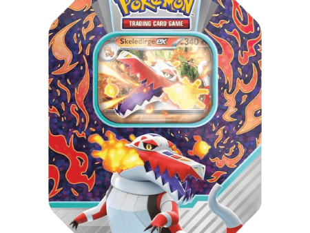 Pokemon TCG - Scarlet & Violet - Paldea Partners Tin - Skeledirge Online now