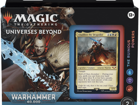 Magic: The Gathering - Universes Beyond: Warhammer 40,000 Commander Deck Hot on Sale