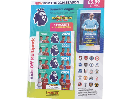 Panini - 2023 24 Premier League Adrenalyn XL Football (Soccer) - Kick-Off Multipack Sale