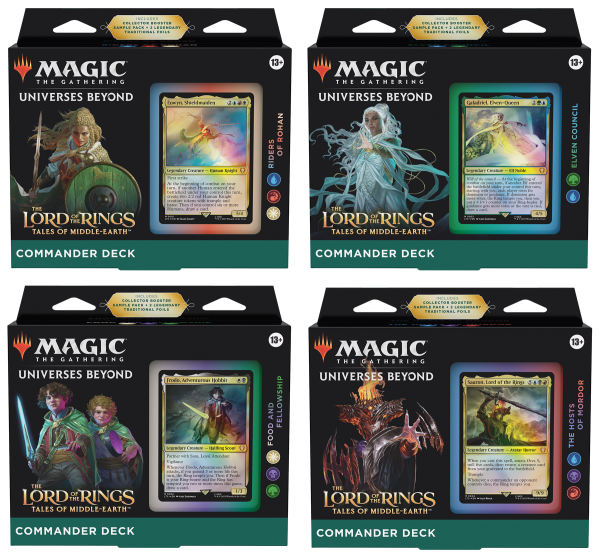 Magic: The Gathering - Lord of the Rings: Tales of Middle-Earth - Commander Deck Online now