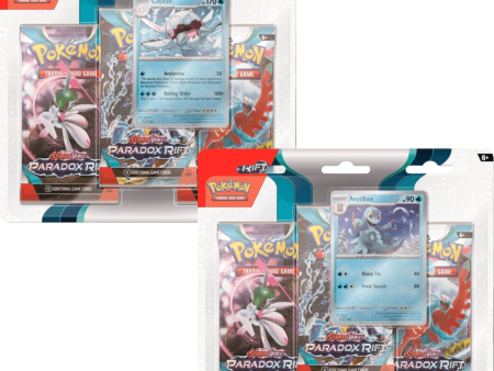 Pokemon TCG - Scarlet & Violet - Paradox Rift - 3-Pack Blister on Sale