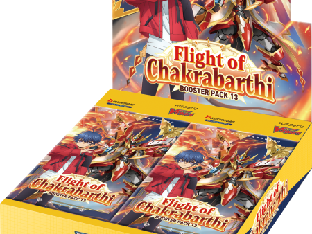 Cardfight!! Vanguard - Flight of Chakrabarthi - Booster Box (16 Packs) Discount