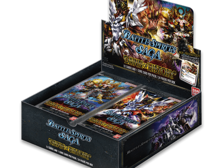 Bandai - Battle Spirits Saga Card Game - Dawn of History (BSS01) - Booster Box (24 Packs) Online Sale