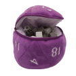 Ultra Pro - D20 Plush Dice Bag - Purple Fashion