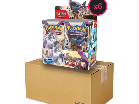 Pokemon TCG - Scarlet & Violet - Paldea Evolved Display Case (6x Booster Boxes) For Discount