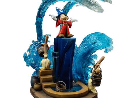 Iron Studios - Disney Classic - Mickey (Fantasia) - Deluxe Art Scale Statue 1 10 Online