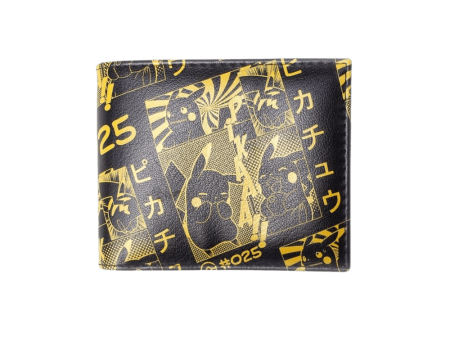 Difuzed - Pokemon - Pikachu Manga Bifold Wallet Discount