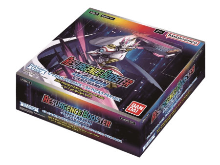 Digimon Card Game - Resurgence Booster (RB01) - Display Case (12x Booster Boxes) Sale