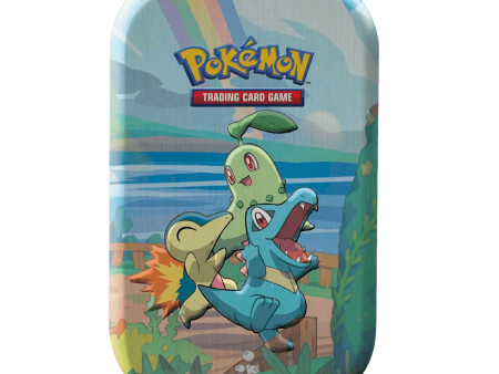 Pokemon TCG: Celebrations Mini Tin - Chikorita, Cyndaquil & Totodile For Discount